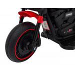 Elektrická motorka Chopper Faster - červená